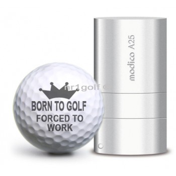 Born to golf, forced to work